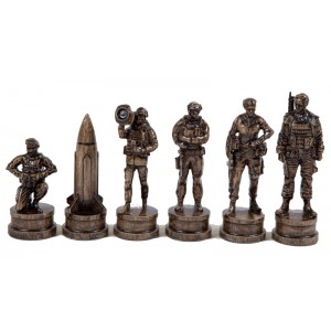 Шахові фігури ЗСУ (Чорні) Шахові фігури ЗСУ (Чорні)