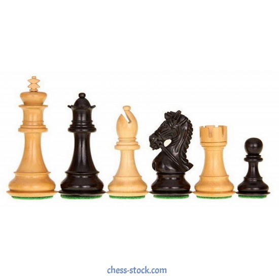 Набор шахмат Kings Bridal №6, 53 х 53 см, черные (Индия)