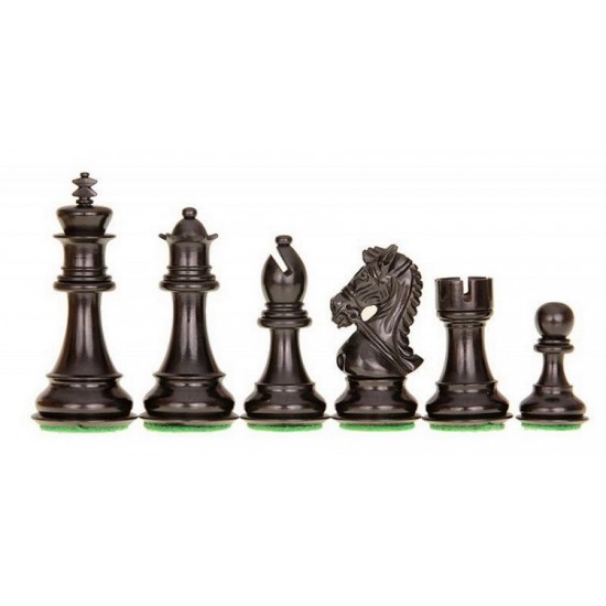 Набір шахів Kings Bridal №6, 53 х 53 см, чорні (Індія)