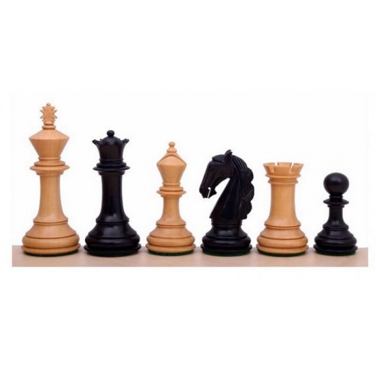 Набор шахмат Колумбийские №6, 53 х 53 см, черные (Индия)