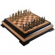 Набір шахів Гетьмани бронзові, 45 х 45 см