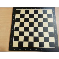 Шахматная доска Black Maple №6 нескладная с обозначениями U0001 (Уценка)