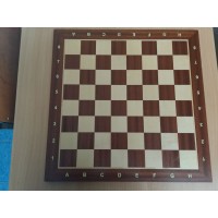 Дошка для шах Sapele №5 нескладна з позначеннями (Уцінка)