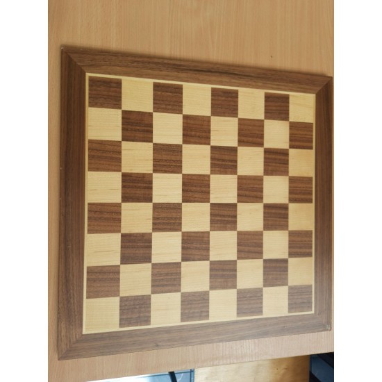 Шахматная доска Walnut №5 нескладная без обозначений (Уценка)