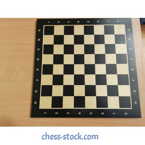 Шахматная доска Black Maple №5 нескладная с обозначениями (Уценка)