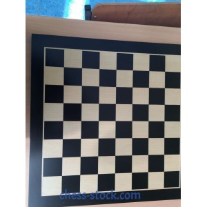 Шахматная доска Black Maple №6 нескладная без обозначений U0016 (Уценка)