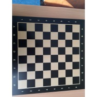 Шахматная доска Black Maple №6 нескладная с обозначениями (Уценка)