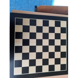 Шахматная доска Black Maple №6 нескладная без обозначений (Уценка)