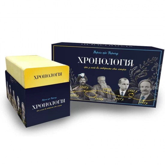 Настольная игра Хронология: История Украины (Memo Games)
