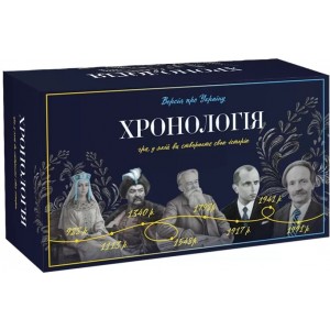 Настольная игра Хронология: История Украины (Memo Games)
