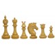 Шахматные фигуры Cavalry chess Padauk, красные (Индия)