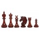 Шахові фігури Cavalry chess Padauk, червоні (Індія)