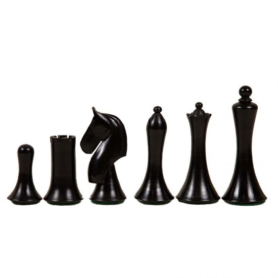 Шахові фігури Best Chess Ever, чорні (Індія)