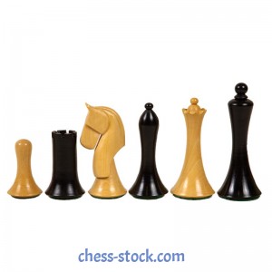 Шахматные фигуры Best Chess Ever Ebony, черные (Индия)