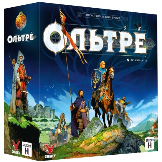 Настільна гра Ольтре (Oltréé) + промолітопис "Щури, щури, щури" (Geekach Games)