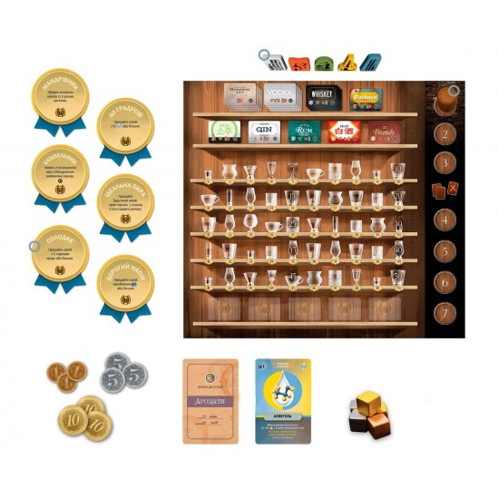 Настольная игра Distilled. Тайны напитков (Geekach Games)