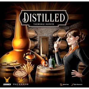 Настільна гра Distilled. Таємниці напоїв (Geekach Games)