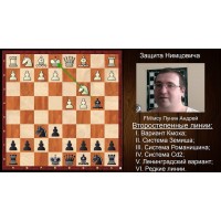 Андрій Пунін. Захист Німцовича (за чорних). Частина 3. Другорядні лінії.