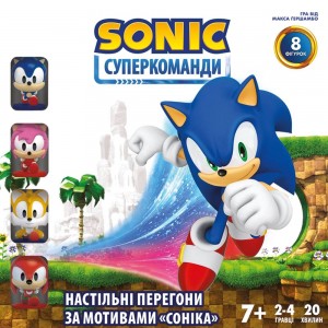 Настільна гра Сонік. Суперкоманди