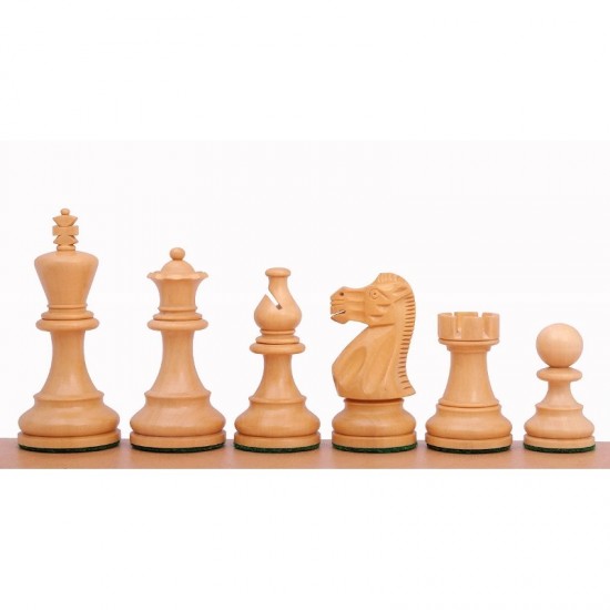 Шахові фігури Американський Стаунтон 5 (чорні)