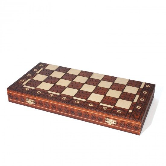 Шаховий набір Royal, 52см х 52см (Wegiel)