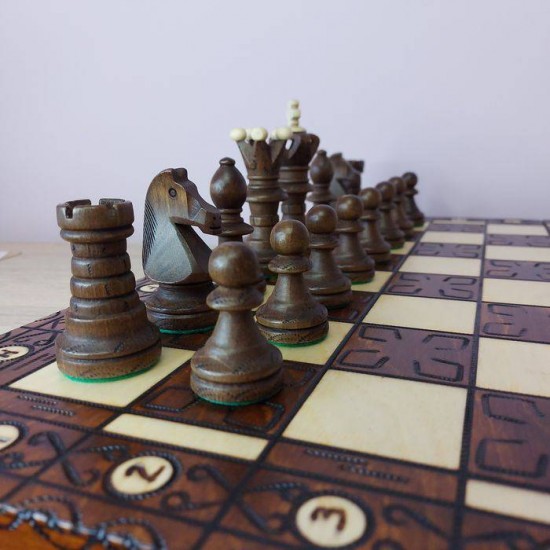 Шаховий набір Royal, 52см х 52см (Wegiel)