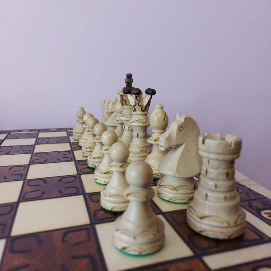 Шаховий набір Royal, 52см х 52см (Wegiel)