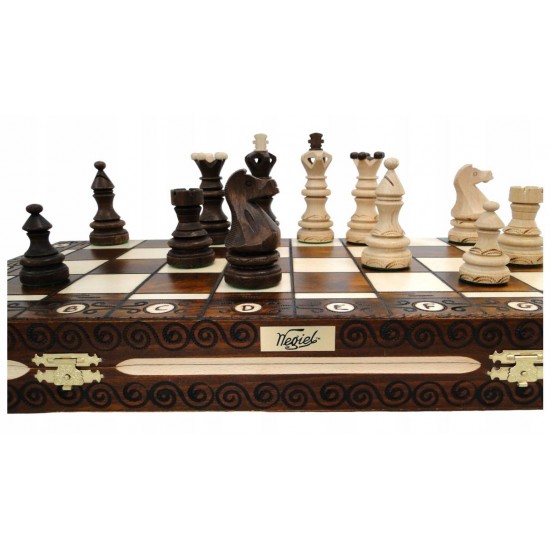 Шаховий набір Імператор, 54 см х 54 см (Wegiel)