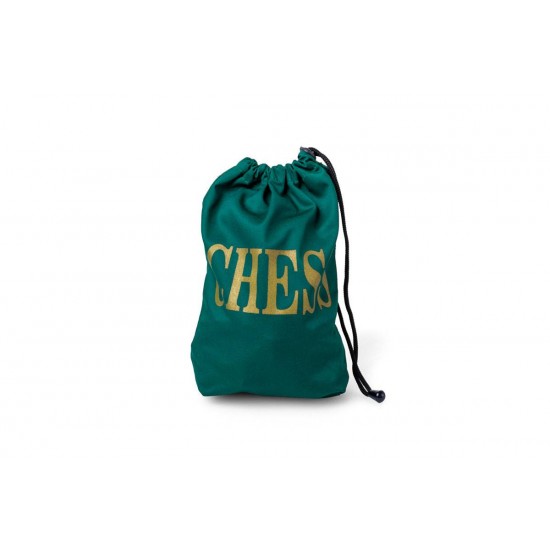 Набор шахматы + шашки + доска ткань + мешочек (Украина)