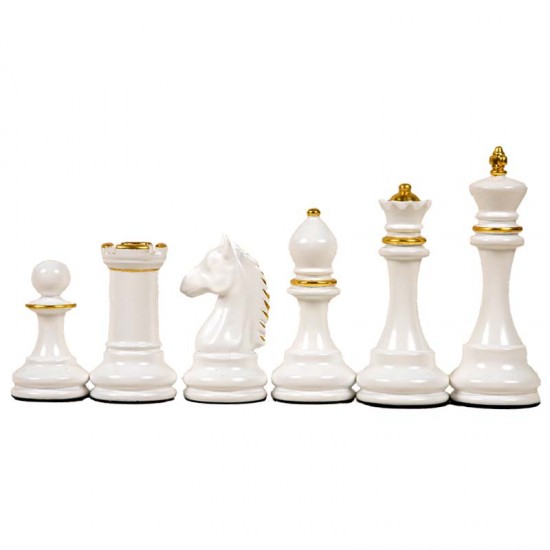 Шахові фігури Олександр №6 (позолота)