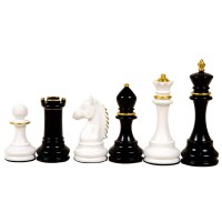 Шахматные фигуры Александр №6 (позолота)