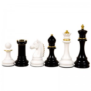 Шахматные фигуры Александр №6 (позолота)
