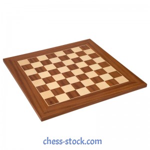 Шахова дошка Sapele №5 нескладна, без позначень, 51 х 51см (Україна)