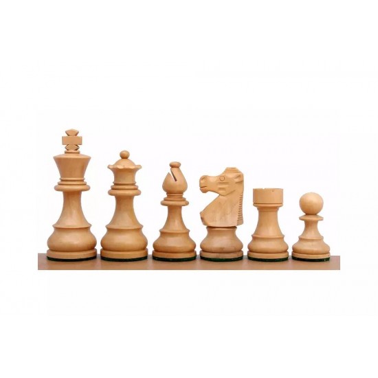 Шахматные фигуры Французский Стаунтон №6 (коричневые)