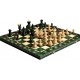 Набір шахів Амбасадор (зелені), 54см х 54см, (Мадон 128)