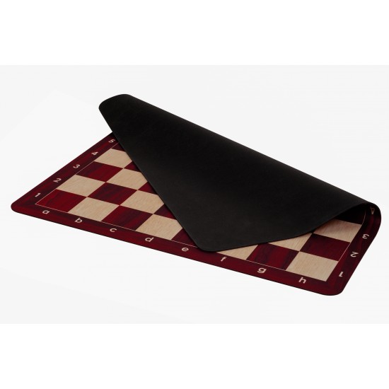 Рулонная виниловая доска, красное дерево, 51см х 51см