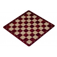 Рулонная виниловая доска, красное дерево, 51см х 51см