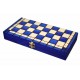 Набір шахів Royal maxi (сині), 31см х 31см, (Мадон 151)