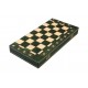Набор шахмат Сенатор (зеленые), 41см х 41см, (Мадон 125)