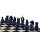 Набор шахмат Королевские большие (синие), 44см х 44см, (Мадон 111)