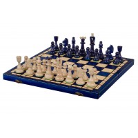 Шаховий набір Аси (сині), 40см х 40см (Мадон 115)