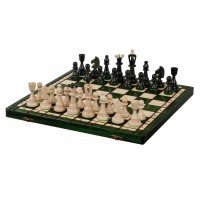 Шаховий набір Аси (зелені), 40см х 40см (Мадон 115)