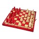 Набір шахів Royal maxi (червоні), 31см х 31см, (Мадон 151)