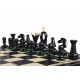 Набір шахів Королівські середні (чорні), 35см х 35см (Мадон 112)