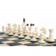 Набір шахів Королівські середні (чорні), 35см х 35см (Мадон 112)
