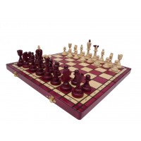Шахматный набор Асы (красные), 40см х 40см (Мадон 115)
