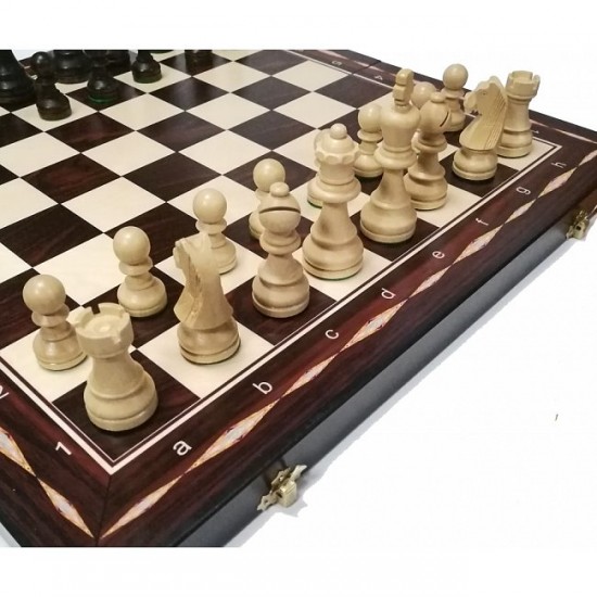 Набір шахи + шашки + нарди Exclusive, 47см х 47см (Мадон 144A)