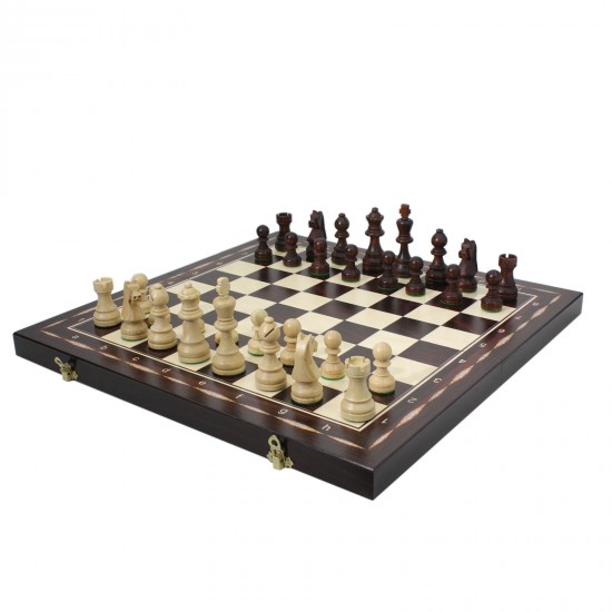 Набор шахматы+шашки+нарды Exclusive, 47см х 47см (Мадон 144A)