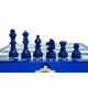 Набір шахів Шкільні (сині), 20см х 20см (Мадон 154М)