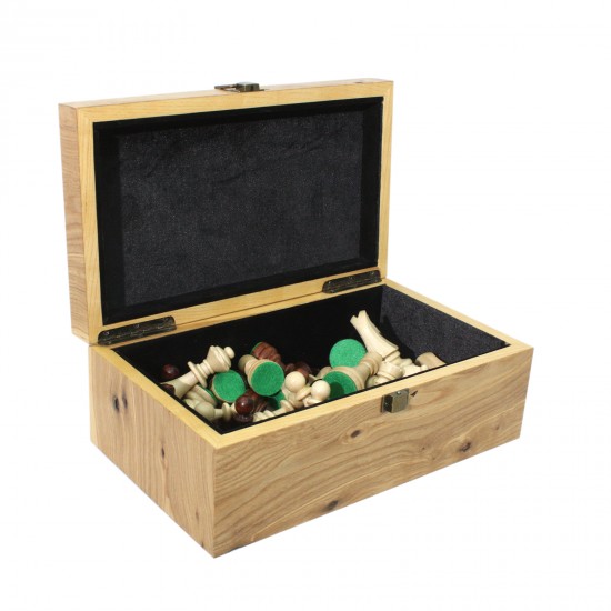 Дерев'яна коробка для зберігання фігур (Україна)